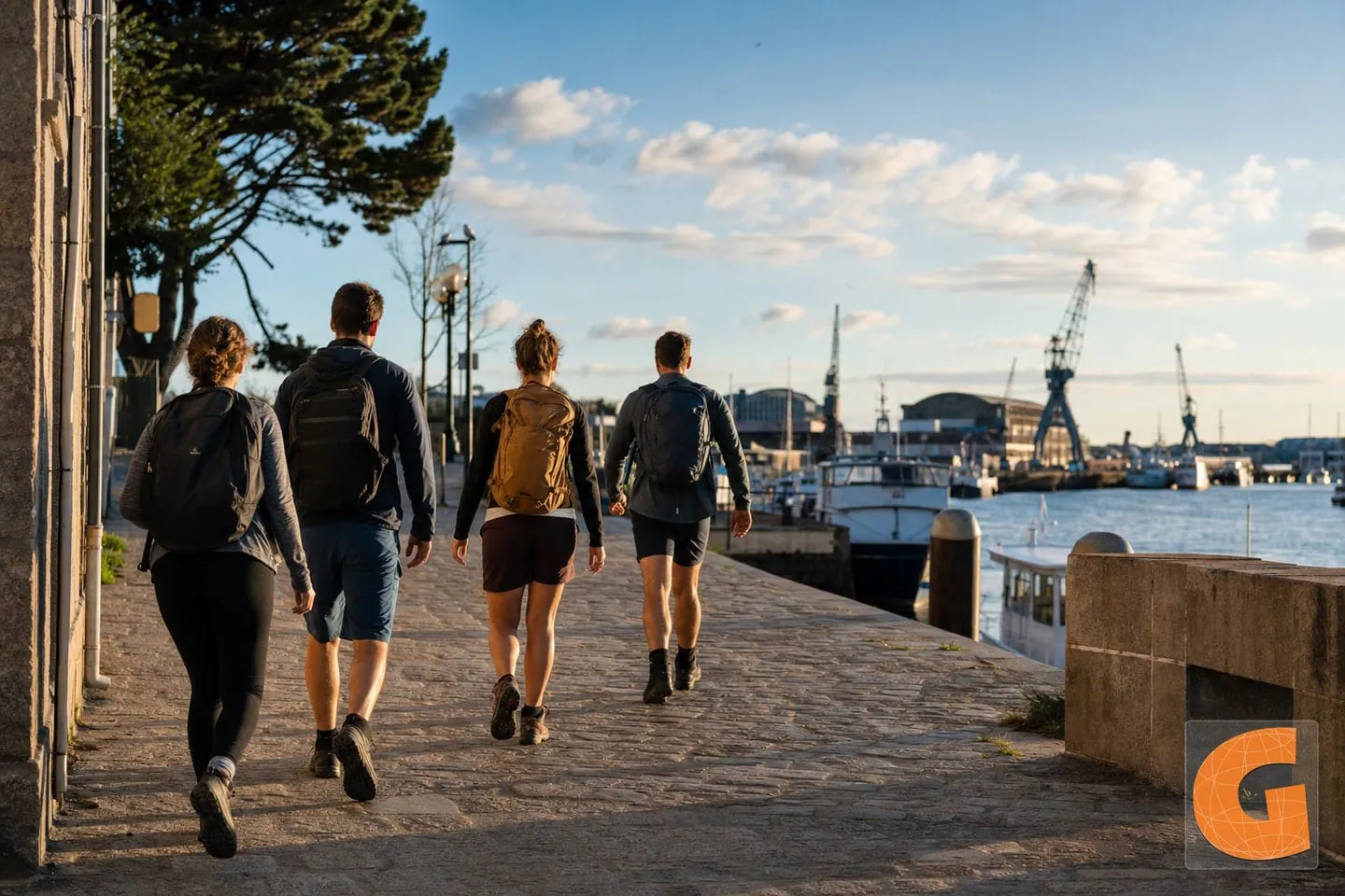 Lorient Harbour Promenade: Harbour Walk