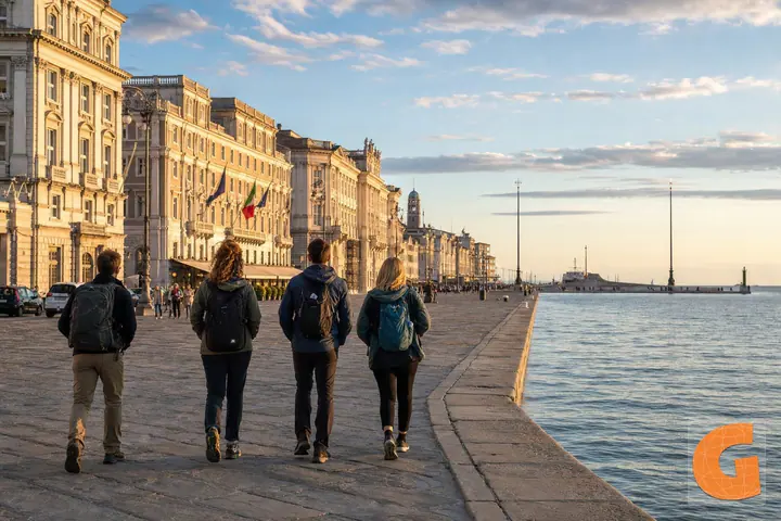 Trieste Grand Harbourfront Walking Route