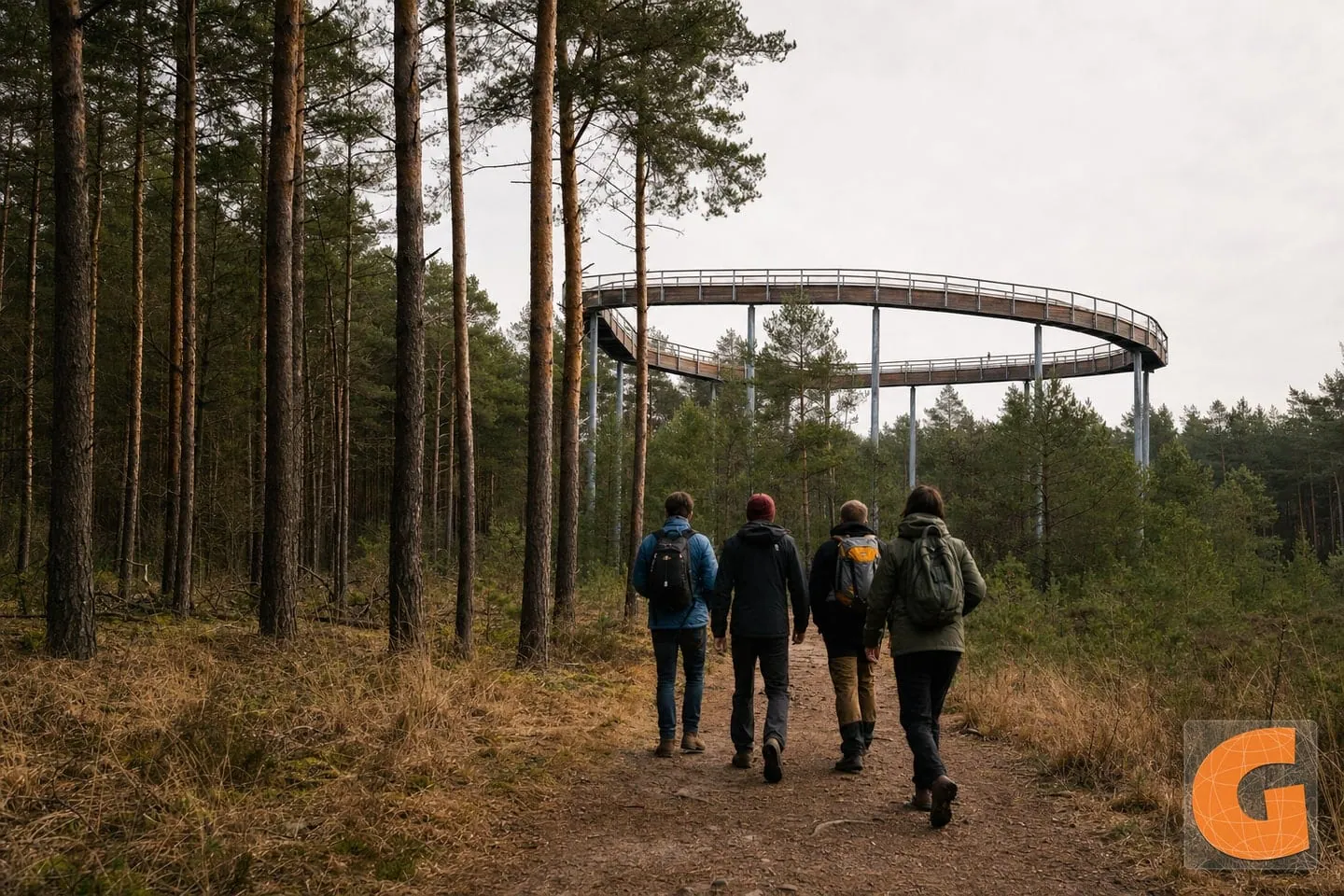 Pijnven Forest, Bosland Walking Route