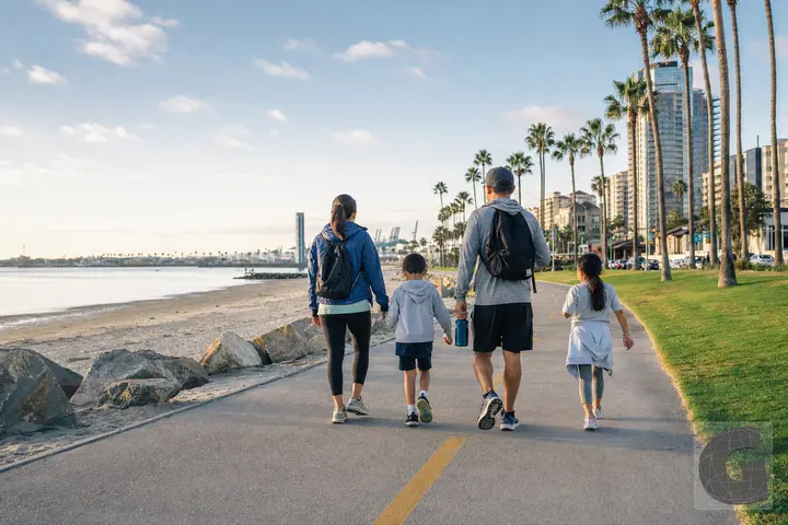 Shoreline Beach Bike Path
