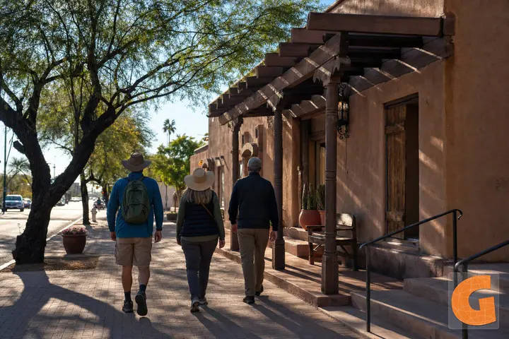 Walking Highlights in Scottsdale Old Town Heritage District