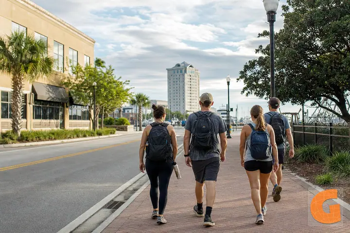 Pensacola Bayfront Urban Park Walk