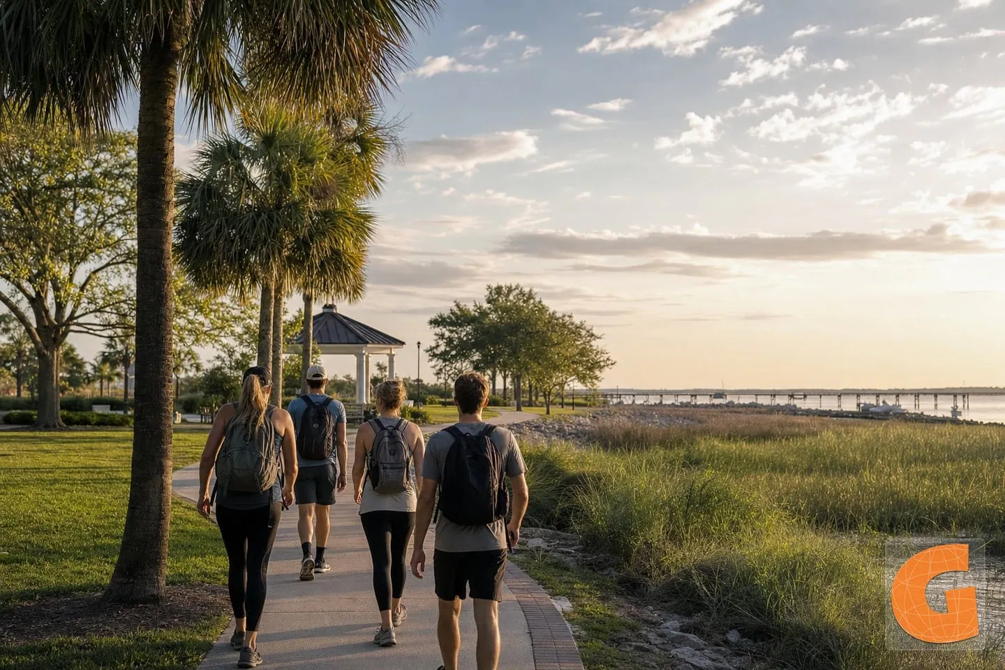 Beaufort Waterfront Park: Entdeckerroute