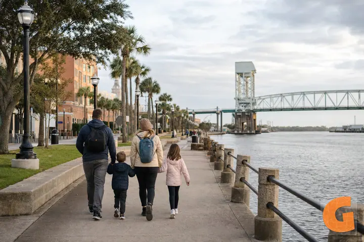 Bay City Riverwalk: 2.57 km Walking Route