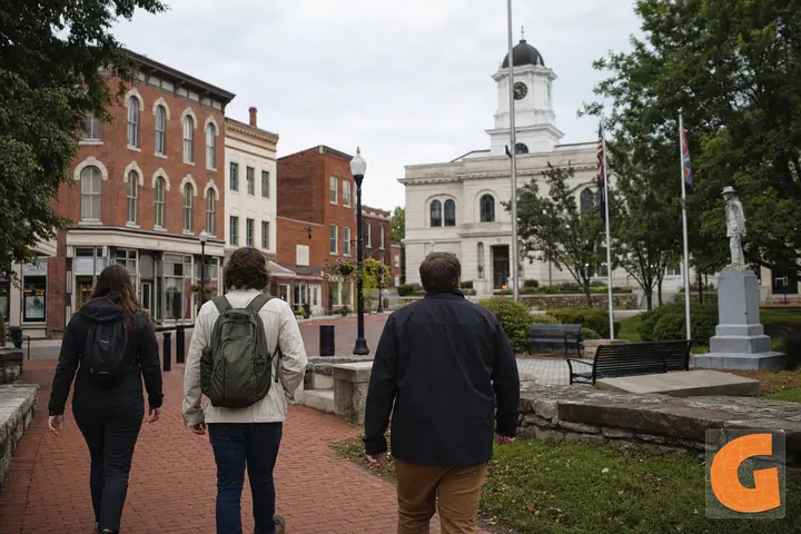 Harrodsburg Constitution Square Historic Walking Route