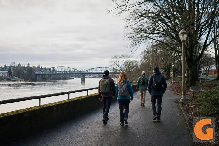 Corvallis Willamette Riverfront Walking Route