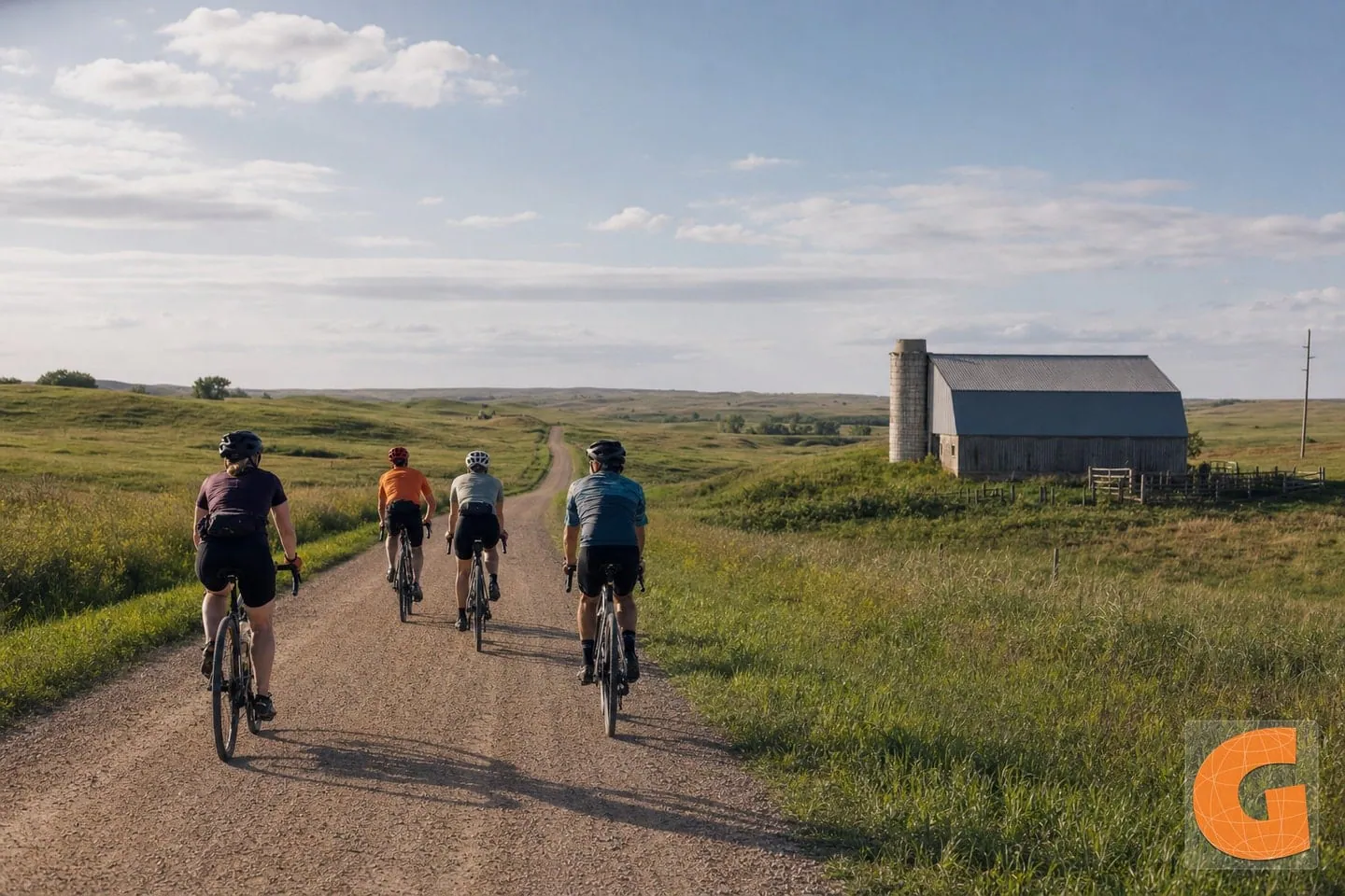 Prärie-Radtour auf dem Cowboy Trail