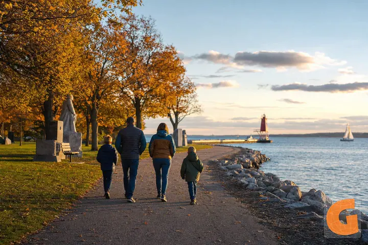 Sturgeon Bay Sunset Park: Urban Walk
